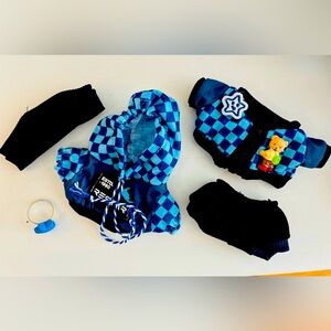 Labubu Streetwear Outfit with earrings. Cute fun accessory